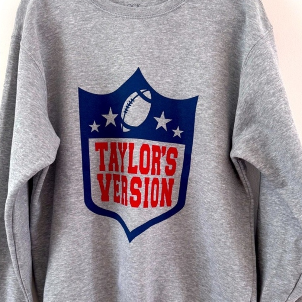 Gray Sweatshirt Taylor’s Version
